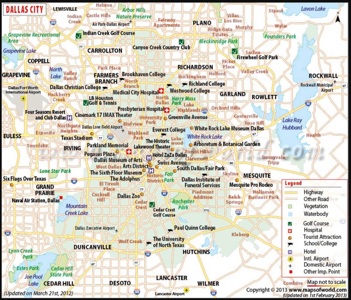 Dallas Ville Plan EUA